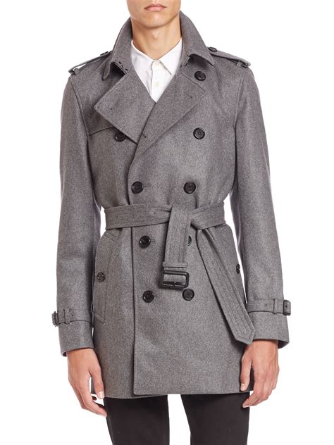 burberry london wool cashmere sport coat mens|burberry cashmere kensington trench coat.